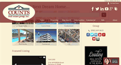 Desktop Screenshot of countsrealestate.com